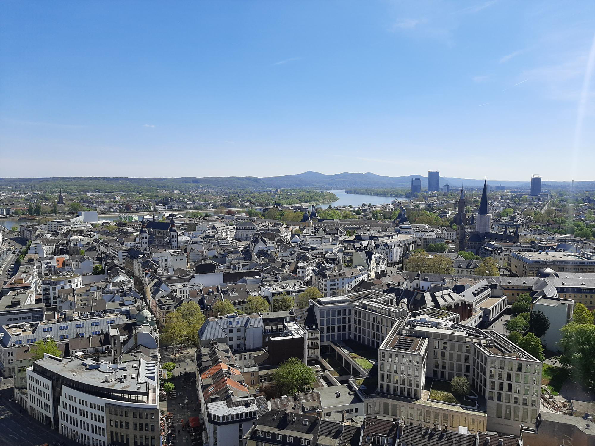 Bild Bonn von oben, Blick über die Stadt