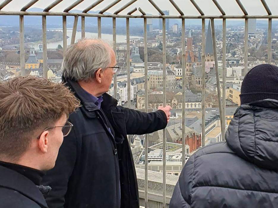 Bild Bonn Aussicht von oben auf die Stadt