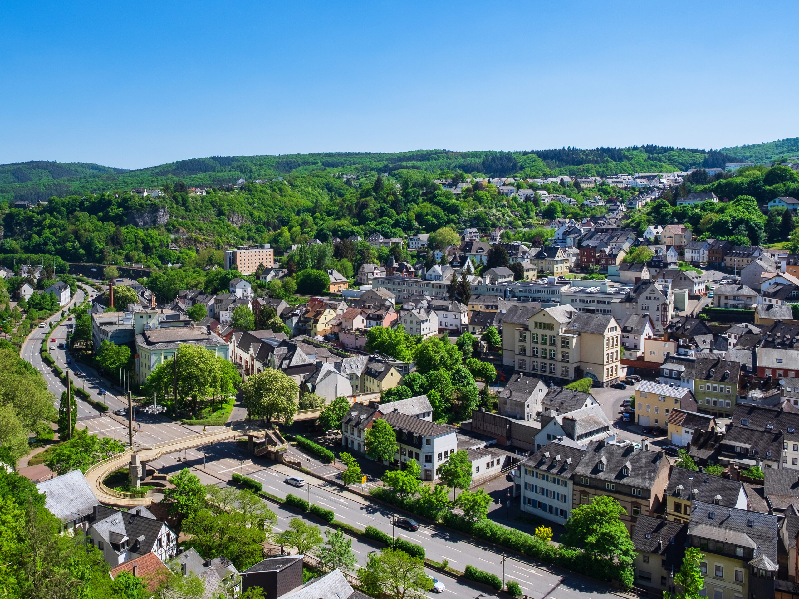 Panorama von Idar-Oberstein